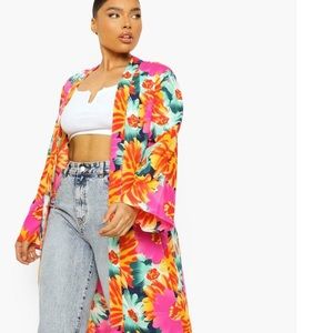 Floral kimono